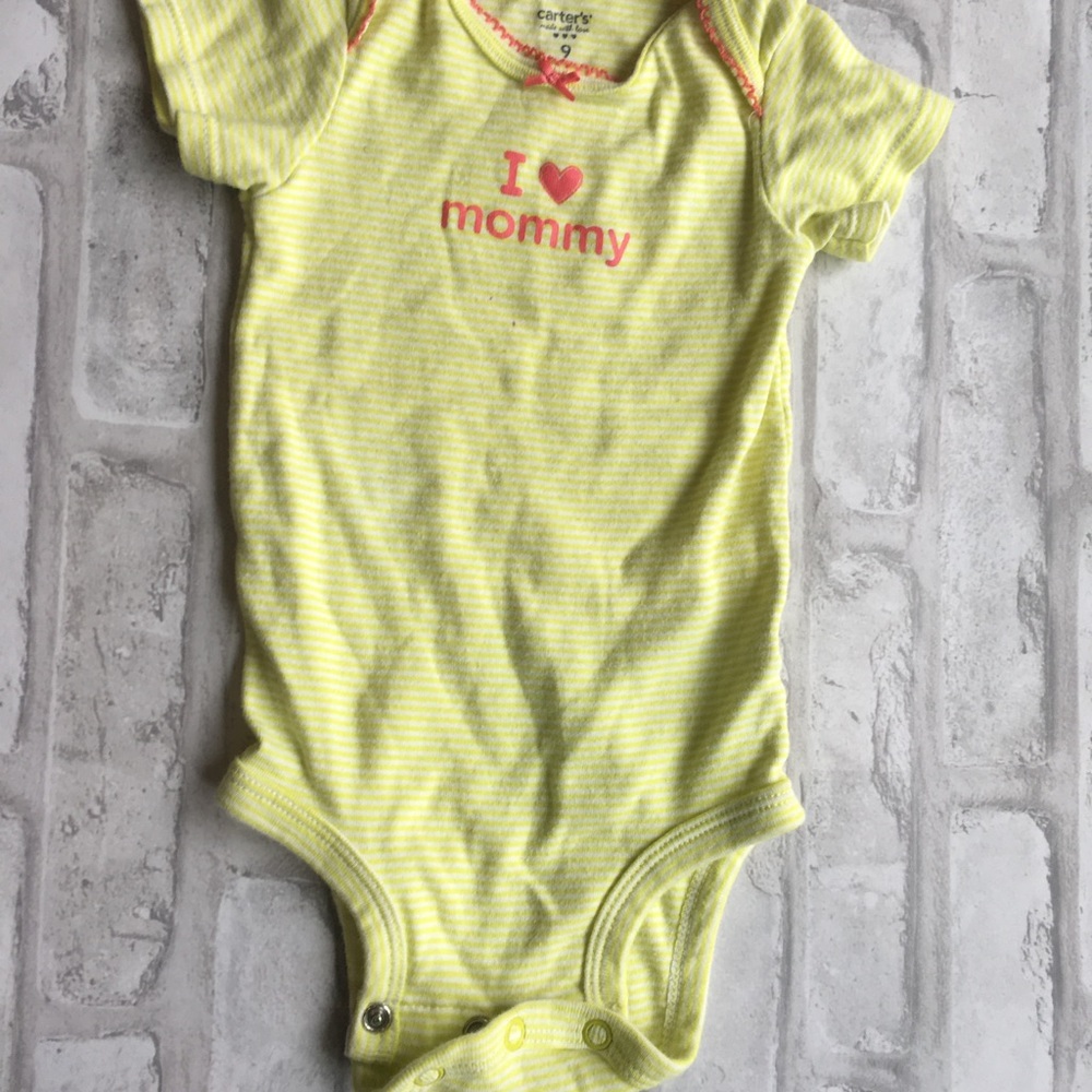 Carters girls onesie
